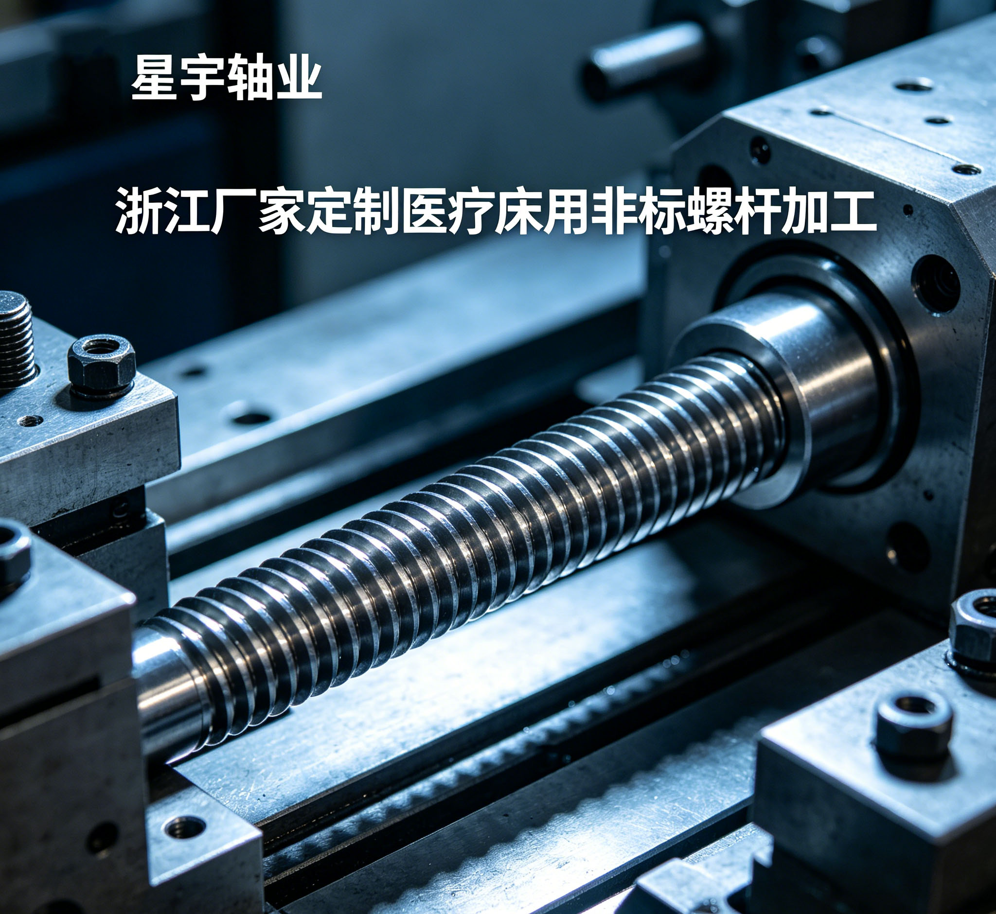 浙江医疗床非标螺杆加工